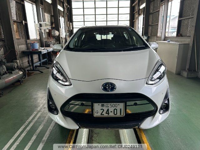 toyota aqua 2019 -TOYOTA 【帯広 500ﾌ2401】--AQUA NHP10--2646852---TOYOTA 【帯広 500ﾌ2401】--AQUA NHP10--2646852- image 1