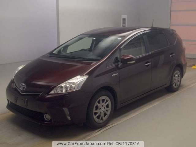 toyota prius-α 2014 -TOYOTA--Prius α DAA-ZVW41W--ZVW41-3352990---TOYOTA--Prius α DAA-ZVW41W--ZVW41-3352990- image 1