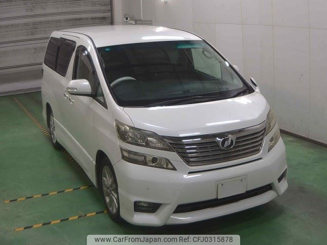 toyota vellfire 2010 -TOYOTA--Vellfire ANH20W-8107412---TOYOTA--Vellfire ANH20W-8107412- image 1