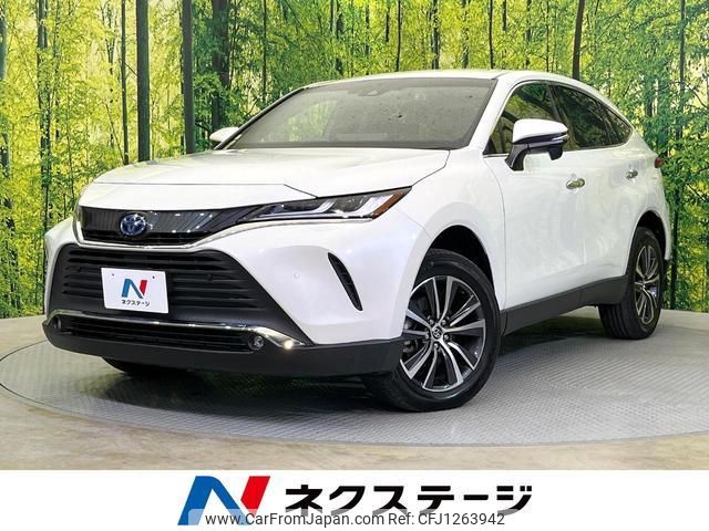 toyota harrier-hybrid 2022 quick_quick_AXUH80_AXUH80-0048931 image 1
