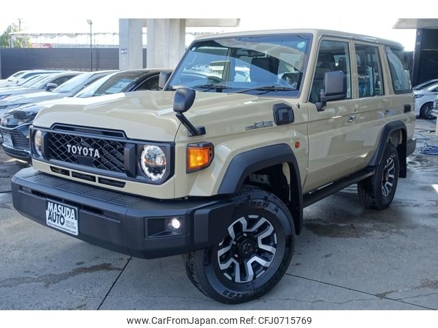 toyota land-cruiser-wagon 2024 -TOYOTA--Land Cruiser Wagon 3DA-GDJ76W--GDJ76-1002057---TOYOTA--Land Cruiser Wagon 3DA-GDJ76W--GDJ76-1002057- image 1