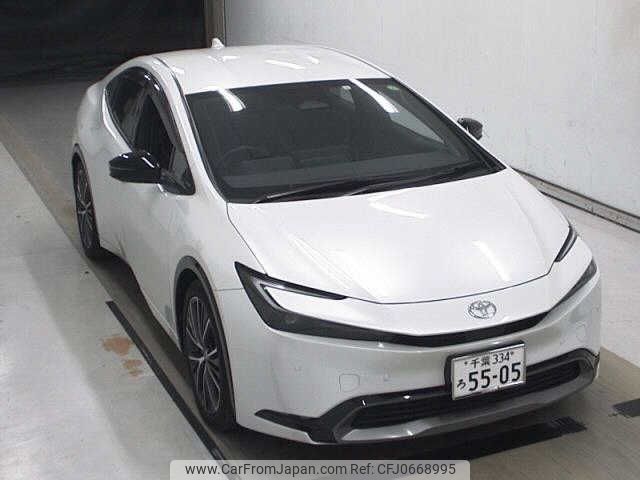 toyota prius 2023 -TOYOTA 【千葉 334ﾛ5505】--Prius MXWH60--4017495---TOYOTA 【千葉 334ﾛ5505】--Prius MXWH60--4017495- image 1