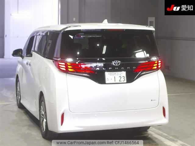 toyota alphard 2024 -TOYOTA 【四日市 312ﾅ123】--Alphard AAHH40W-4009574---TOYOTA 【四日市 312ﾅ123】--Alphard AAHH40W-4009574- image 2