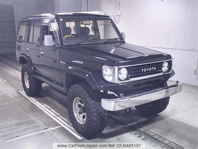 toyota land-cruiser 1990 -TOYOTA--Land Cruiser HZJ77HVｶｲ-0001323---TOYOTA--Land Cruiser HZJ77HVｶｲ-0001323- image 1