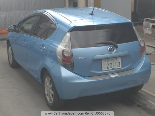 toyota aqua 2013 -TOYOTA 【熊谷 535ﾅ2013】--AQUA NHP10-2211113---TOYOTA 【熊谷 535ﾅ2013】--AQUA NHP10-2211113- image 2