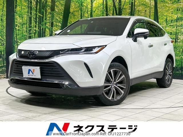 toyota harrier 2022 quick_quick_MXUA80_MXUA80-0073623 image 1