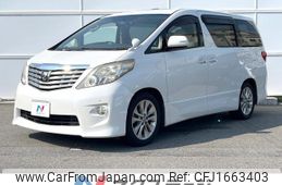 toyota alphard 2009 CFJ1663403