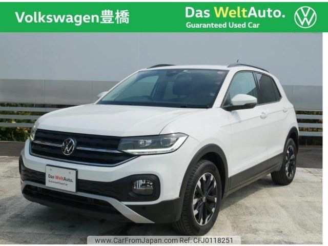 volkswagen t-cross 2021 -VOLKSWAGEN--VW T-Cross 3BA-C1DKR--WVGZZZC1ZNY007885---VOLKSWAGEN--VW T-Cross 3BA-C1DKR--WVGZZZC1ZNY007885- image 1