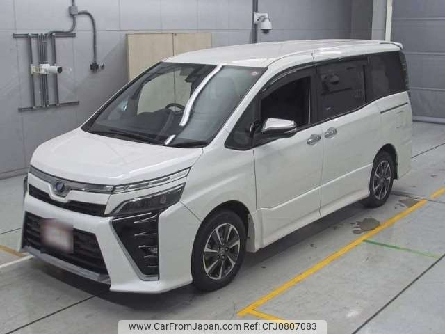 toyota voxy 2019 -TOYOTA--Voxy DBA-ZRR80W--ZRR80-0555495---TOYOTA--Voxy DBA-ZRR80W--ZRR80-0555495- image 1