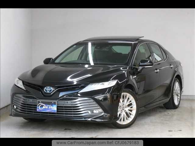 toyota camry 2018 -TOYOTA--Camry DAA-AXVH70--AXVH70-1039358---TOYOTA--Camry DAA-AXVH70--AXVH70-1039358- image 1