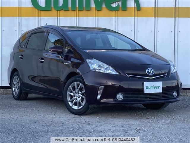 toyota prius-α 2013 -TOYOTA--Prius α DAA-ZVW41W--ZVW41-3316461---TOYOTA--Prius α DAA-ZVW41W--ZVW41-3316461- image 1