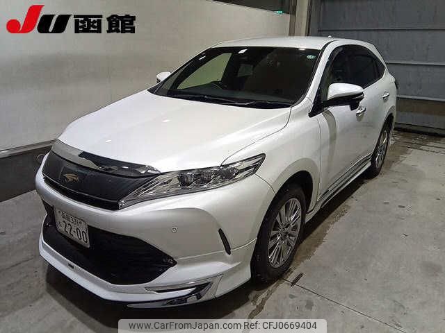 toyota harrier 2019 -TOYOTA 【函館 331ﾅ2200】--Harrier ZSU65W--0036920---TOYOTA 【函館 331ﾅ2200】--Harrier ZSU65W--0036920- image 1