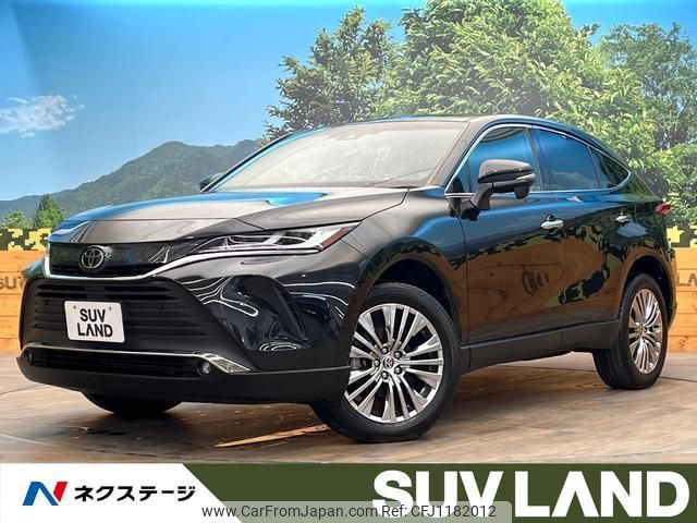 toyota harrier 2022 quick_quick_MXUA80_MXUA80-0076057 image 1