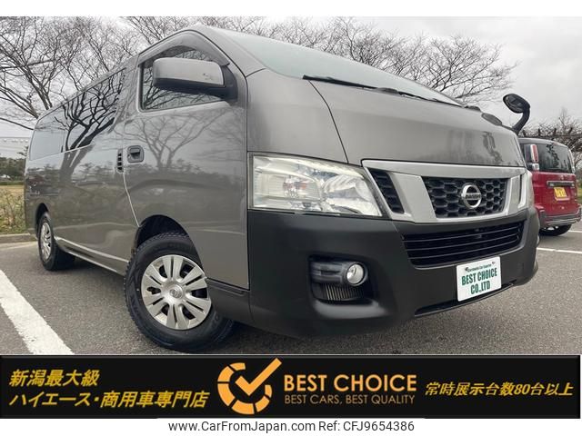 nissan nv350-caravan-van 2014 GOO_JP_700120094030240403001 image 1