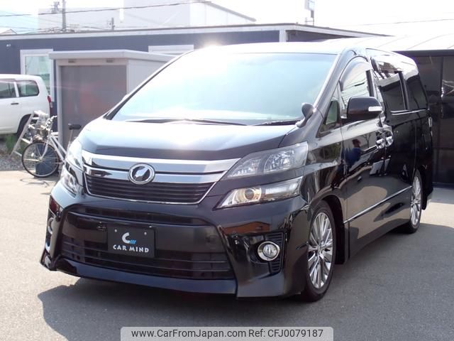 toyota vellfire 2012 GOO_JP_700072025530240716001 image 1