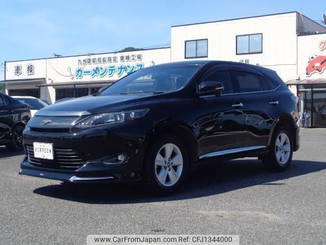 toyota harrier 2014 -TOYOTA 【大分 385ﾎ8008】--Harrier ZSU60W--0033736---TOYOTA 【大分 385ﾎ8008】--Harrier ZSU60W--0033736- image 1