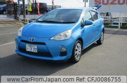 toyota aqua 2013 -TOYOTA 【久留米 500ﾜ8390】--AQUA NHP10--2206973---TOYOTA 【久留米 500ﾜ8390】--AQUA NHP10--2206973-