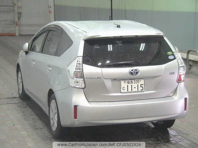 toyota prius-α 2013 -TOYOTA 【福島 335ﾄ1115】--Prius α ZVW40W-3066632---TOYOTA 【福島 335ﾄ1115】--Prius α ZVW40W-3066632- image 2