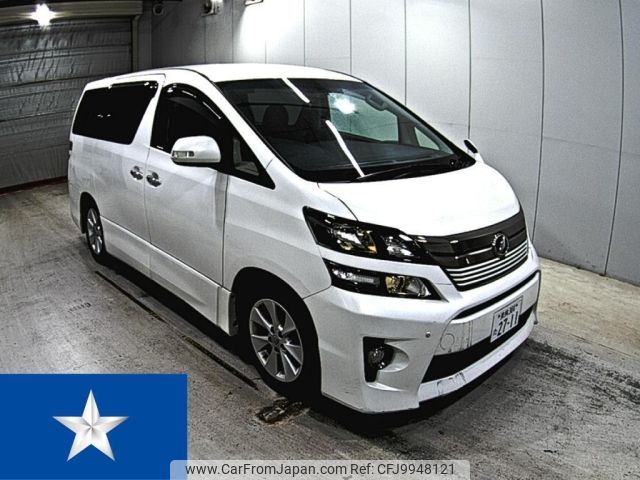 toyota vellfire 2013 -TOYOTA 【奈良 301た2711】--Vellfire ANH20W--ANH20-8309421---TOYOTA 【奈良 301た2711】--Vellfire ANH20W--ANH20-8309421- image 1