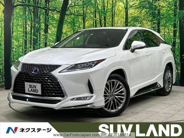 lexus rx 2021 -LEXUS--Lexus RX 6AA-GYL25W--GYL25-0025643---LEXUS--Lexus RX 6AA-GYL25W--GYL25-0025643- image 1