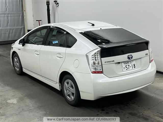 toyota prius 2009 -TOYOTA 【長野 301ﾀ5718】--Prius ZVW30--1123991---TOYOTA 【長野 301ﾀ5718】--Prius ZVW30--1123991- image 2