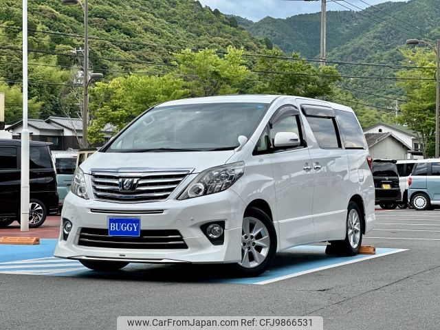 toyota alphard 2013 -TOYOTA--Alphard DBA-ANH20W--ANH20-8295515---TOYOTA--Alphard DBA-ANH20W--ANH20-8295515- image 1