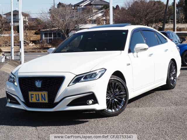 toyota crown 2019 -TOYOTA--Crown 6AA-GWS224--GWS224-1008441---TOYOTA--Crown 6AA-GWS224--GWS224-1008441- image 1