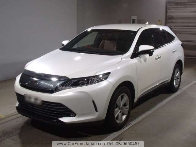 toyota harrier 2018 -TOYOTA--Harrier DBA-ZSU60W--ZSU60W-0162001---TOYOTA--Harrier DBA-ZSU60W--ZSU60W-0162001- image 1