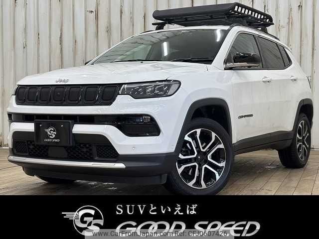 jeep compass 2021 -CHRYSLER--Jeep Compass 3BA-M624--MCANJRCB0MFA83015---CHRYSLER--Jeep Compass 3BA-M624--MCANJRCB0MFA83015- image 1