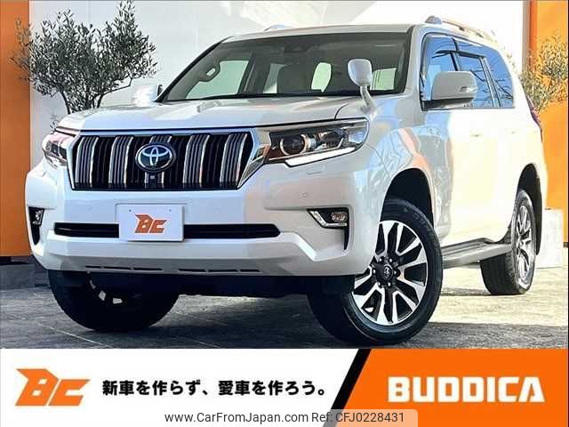 toyota land-cruiser-prado 2022 -TOYOTA--Land Cruiser Prado 3BA-TRJ150W--TRJ150-0153863---TOYOTA--Land Cruiser Prado 3BA-TRJ150W--TRJ150-0153863- image 1