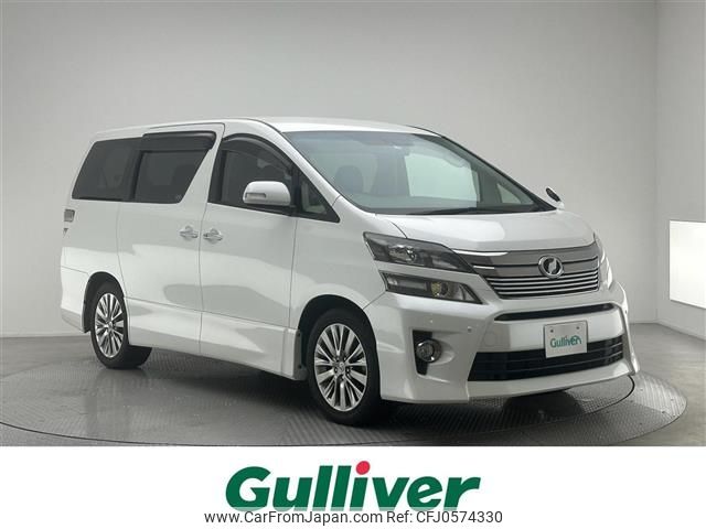 toyota vellfire 2013 -TOYOTA--Vellfire DBA-ANH20W--ANH20-8306075---TOYOTA--Vellfire DBA-ANH20W--ANH20-8306075- image 1