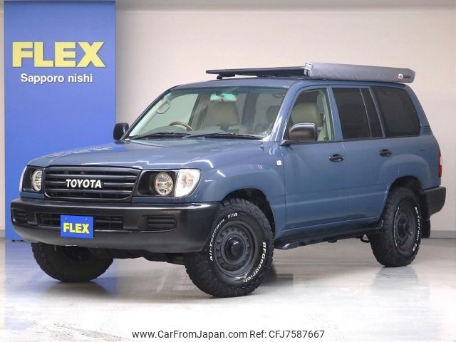 toyota land-cruiser-wagon 2003 -TOYOTA--Land Cruiser Wagon GH-UZJ100W--UZJ100-0146454---TOYOTA--Land Cruiser Wagon GH-UZJ100W--UZJ100-0146454- image 1