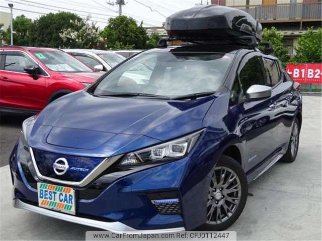 nissan leaf 2020 -NISSAN 【京都 302】--Leaf ZE1--ZE1-101548---NISSAN 【京都 302】--Leaf ZE1--ZE1-101548- image 1