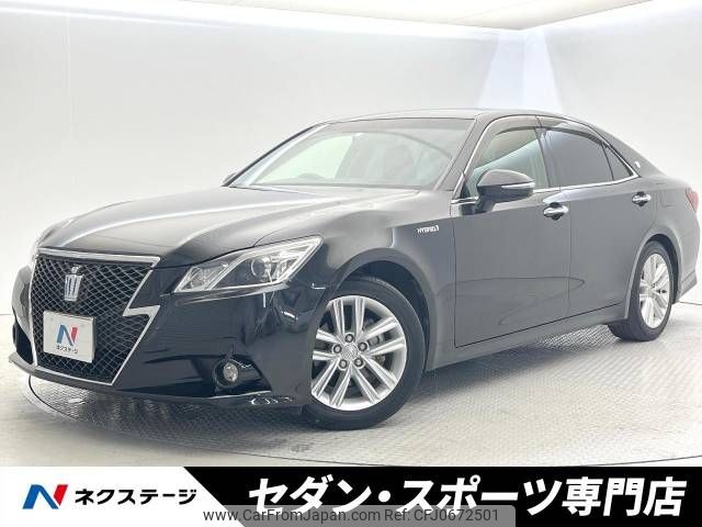 toyota crown 2013 -TOYOTA--Crown DAA-AWS210--AWS210-6046504---TOYOTA--Crown DAA-AWS210--AWS210-6046504- image 1