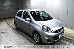 nissan march 2017 -NISSAN 【大分 301ひ1693】--March K13-073094---NISSAN 【大分 301ひ1693】--March K13-073094-