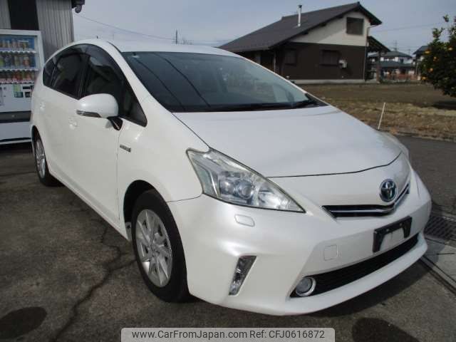 toyota prius-α 2012 -TOYOTA--Prius α DAA-ZVW40W--ZVW40-3037527---TOYOTA--Prius α DAA-ZVW40W--ZVW40-3037527- image 1