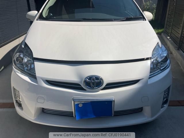 toyota prius 2010 -TOYOTA--Prius DAA-ZVW30--ZVW30-1318869---TOYOTA--Prius DAA-ZVW30--ZVW30-1318869- image 1