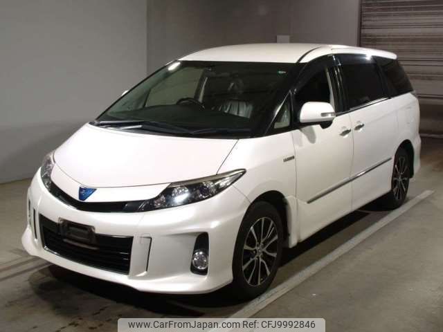 toyota estima-hybrid 2014 -TOYOTA--Estima Hybrid DAA-AHR20W--AHR20-7080711---TOYOTA--Estima Hybrid DAA-AHR20W--AHR20-7080711- image 1