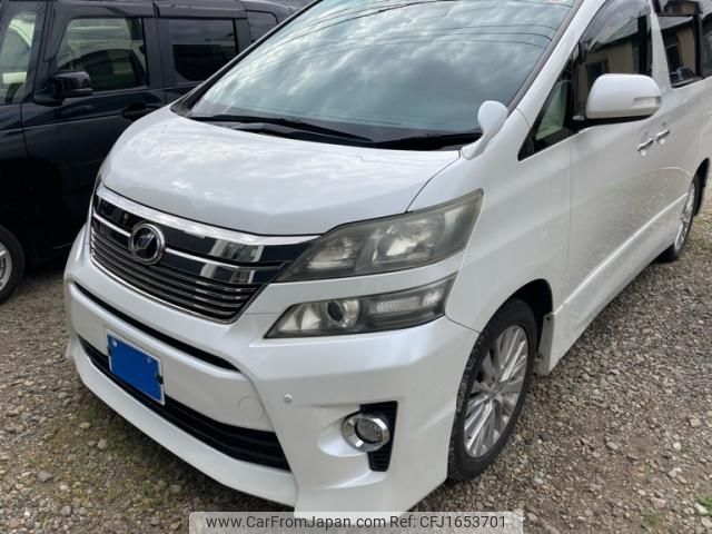 toyota vellfire 2012 CFJ1653701 image 1
