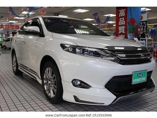 toyota harrier 2016 quick_quick_DBA-ZSU60W_ZSU60-0102296 image 2