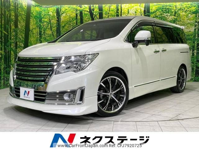 nissan elgrand 2014 -NISSAN--Elgrand DBA-PNE52--PNE52-040385---NISSAN--Elgrand DBA-PNE52--PNE52-040385- image 1