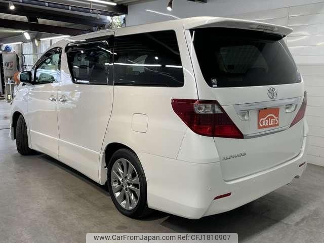 toyota alphard-g 2010 CFJ1810907 image 2