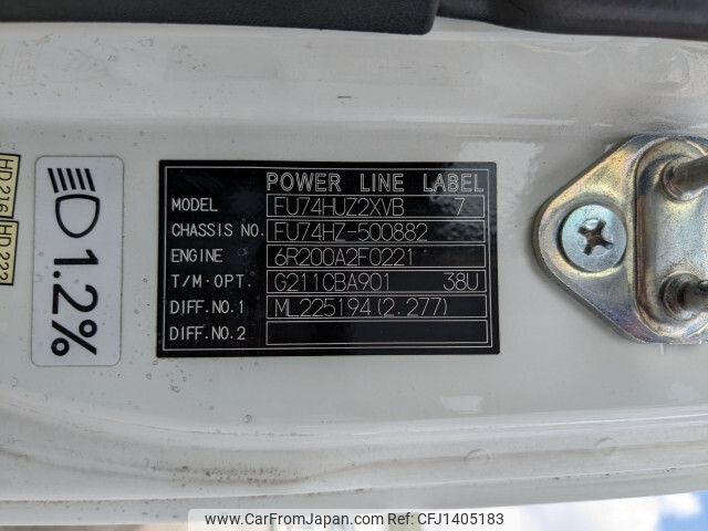 mitsubishi-fuso super-great 2018 -MITSUBISHI--Super Great 2PG-FU74HZ--FU74HZ-500882---MITSUBISHI--Super Great 2PG-FU74HZ--FU74HZ-500882- image 2