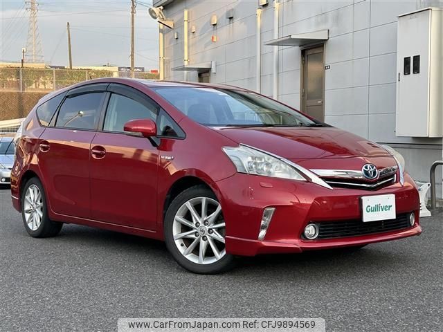 toyota prius-α 2012 -TOYOTA--Prius α DAA-ZVW41W--ZVW41-3096989---TOYOTA--Prius α DAA-ZVW41W--ZVW41-3096989- image 1