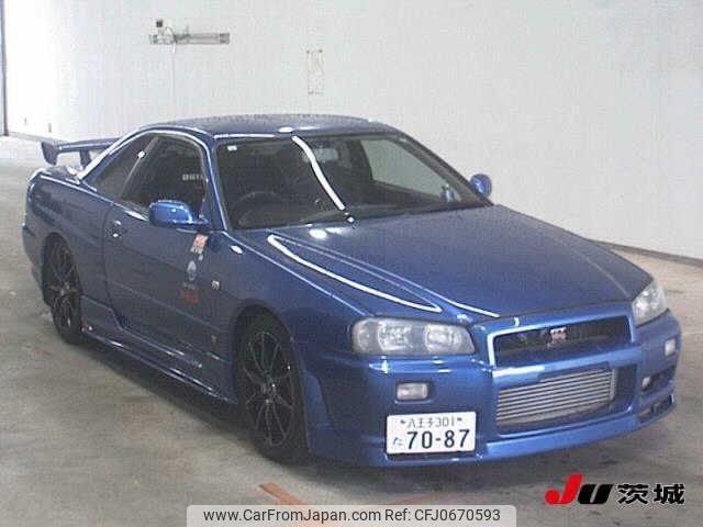 nissan skyline 1998 -NISSAN 【八王子 301ﾀ7087】--Skyline ER34--011861---NISSAN 【八王子 301ﾀ7087】--Skyline ER34--011861- image 1