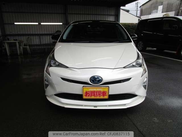 toyota prius 2017 quick_quick_DAA-ZVW50_ZVW50-8076600 image 2