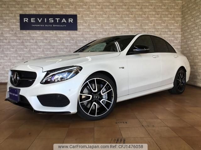 mercedes-benz c-class 2017 quick_quick_CBA-205064_WDD2050642R327166 image 1
