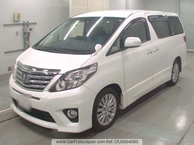 toyota alphard 2012 -TOYOTA 【山形 300ﾎ2491】--Alphard DBA-ANH25W--ANH25-8040622---TOYOTA 【山形 300ﾎ2491】--Alphard DBA-ANH25W--ANH25-8040622- image 1