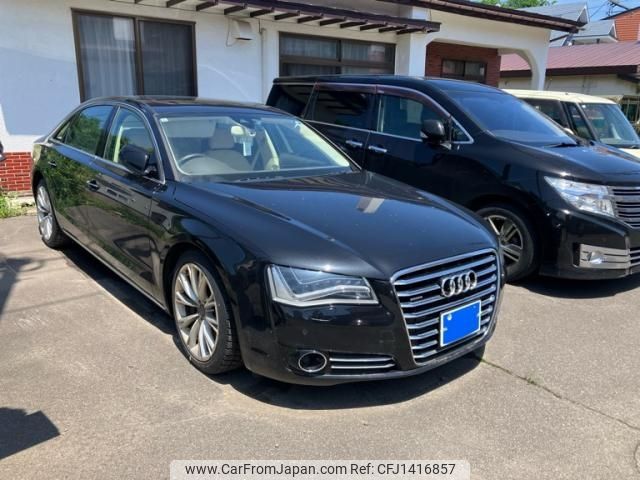 audi a8 2012 -AUDI--Audi A8 ABA-4HCEUL--WAUZZZ4H4DN014538---AUDI--Audi A8 ABA-4HCEUL--WAUZZZ4H4DN014538- image 1
