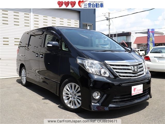 toyota alphard 2013 -TOYOTA--Alphard DBA-ANH25W--ANH25-8045249---TOYOTA--Alphard DBA-ANH25W--ANH25-8045249- image 1